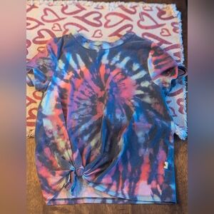 Abercrombie Kids Tie-Dye Short Sleeve Top/ Girl 7/8
